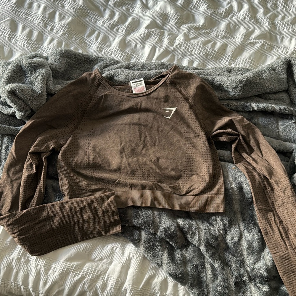 Gymshark Vital Seamless Long Sleeve Crop top